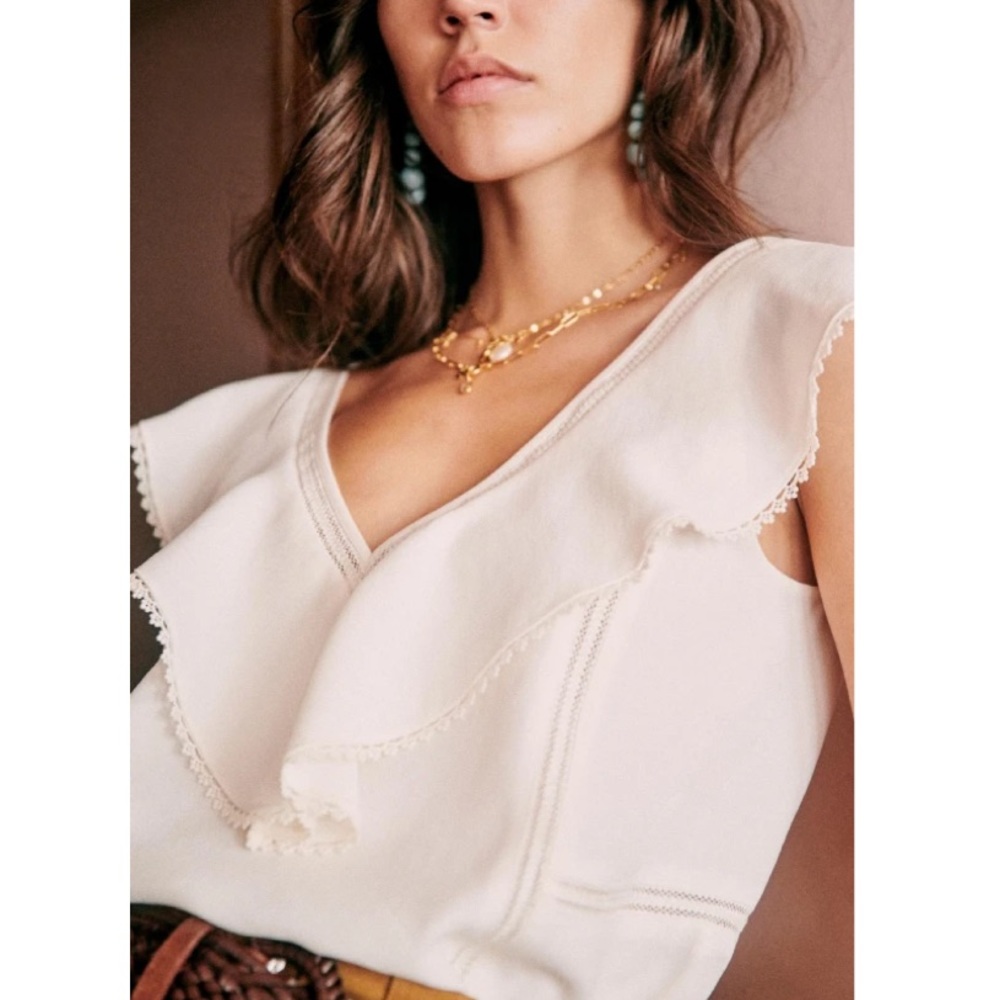 Sezane Manette Blouse (Size 36 / US 4)